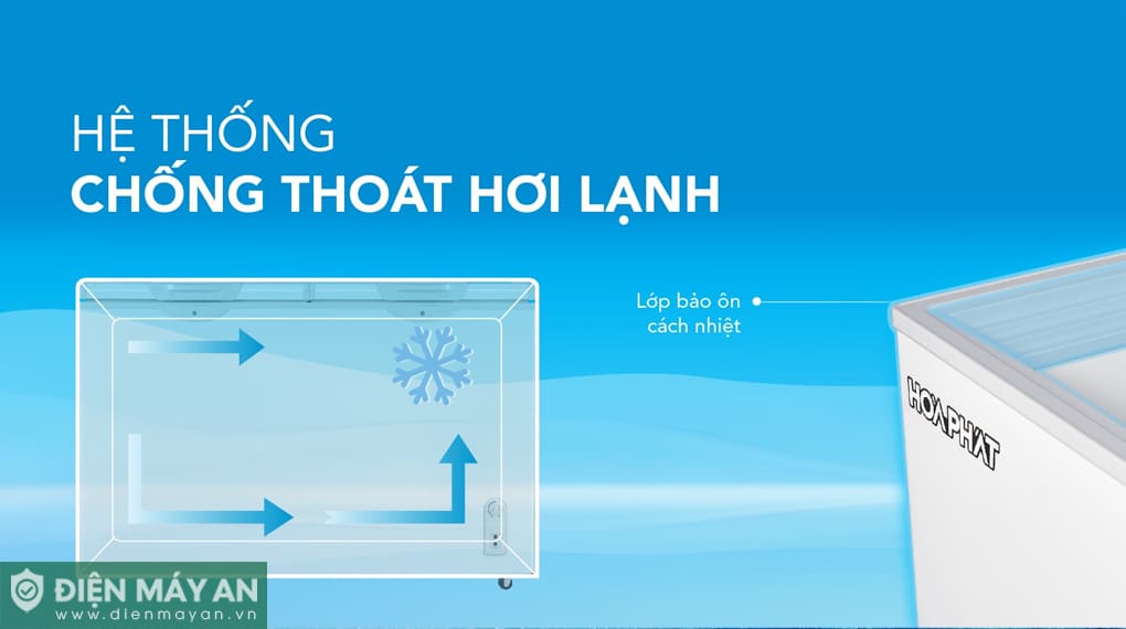 Tủ đông Hòa Phát Inverter 205 Lít HPF BD8205